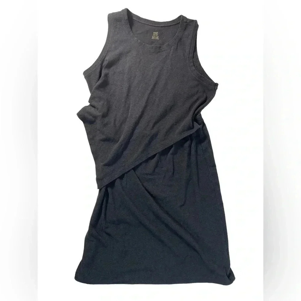Aerie Black Sleeveless Mini Dress Size XXS